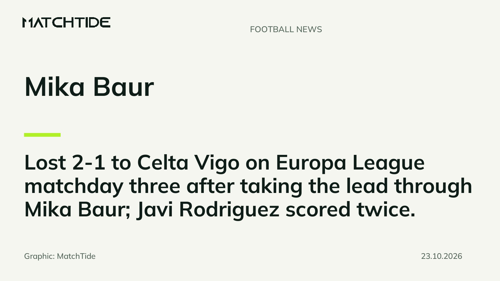 O’Neill reflects on Celtic’s 2-1 defeat to Celta Vigo