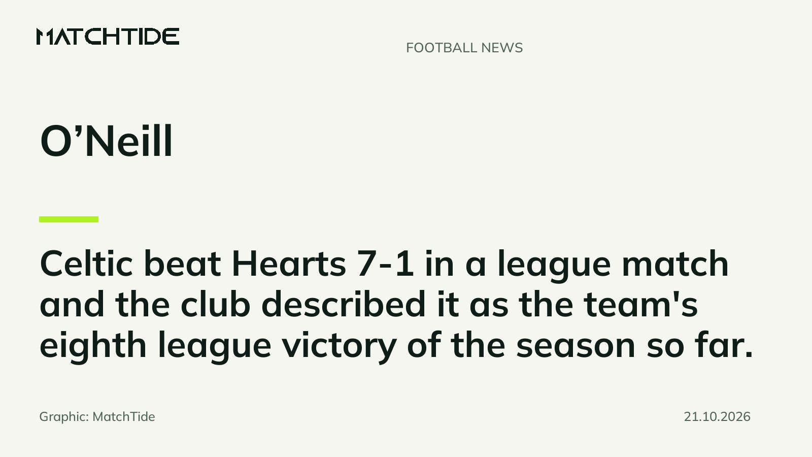 O’Neill says Hearts win has lifted Celtic’s confidence