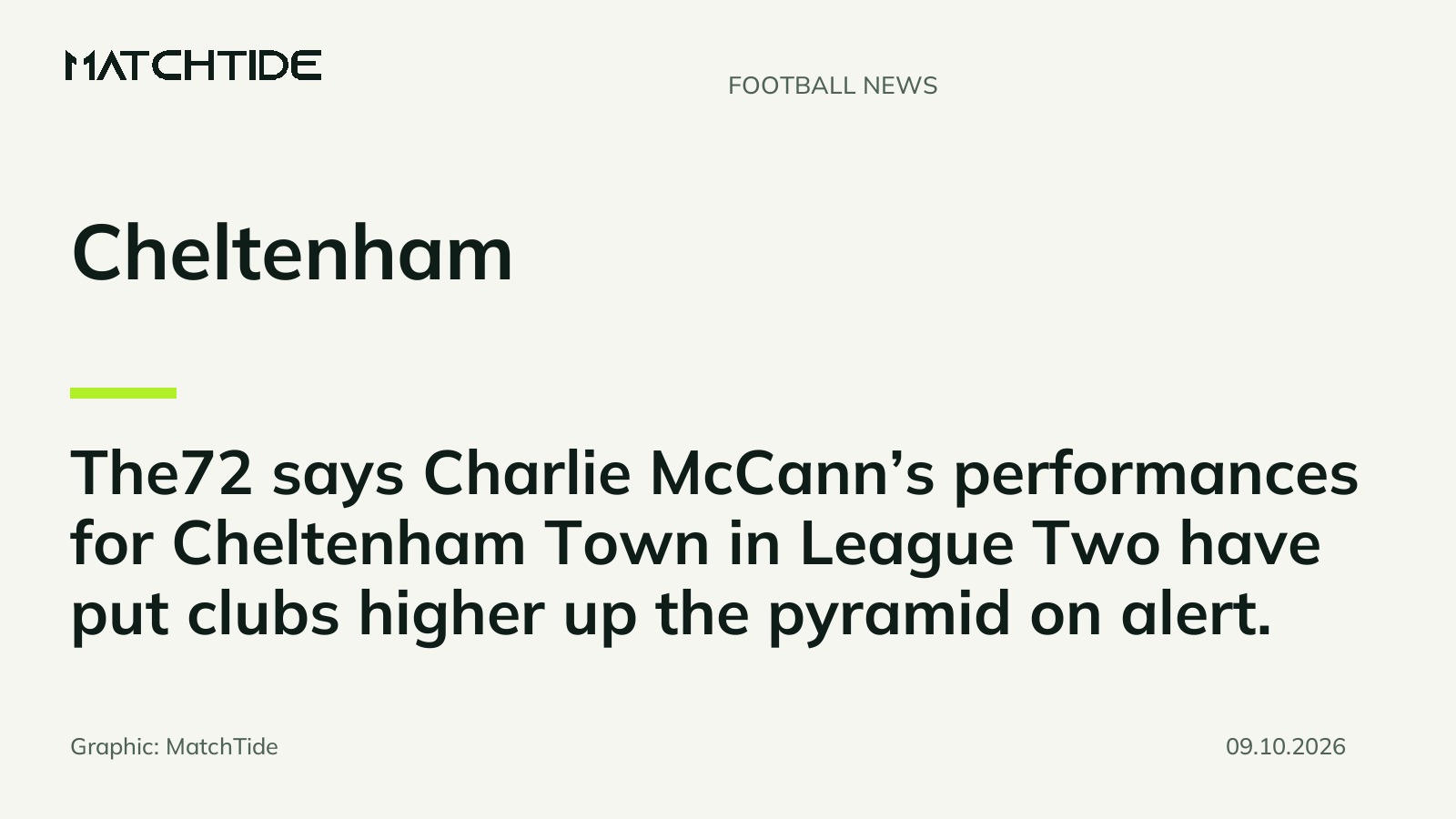 Charlie McCann’s Cheltenham form draws attention from higher divisions